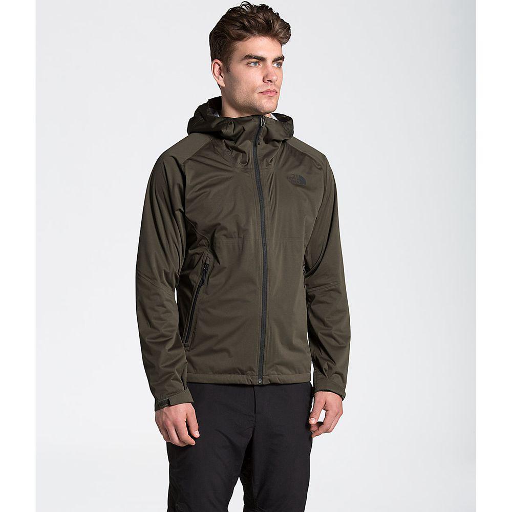 The North Face Allproof Stretch Ανδρικα Αδιάβροχα Μπουφάν - Πρασινο (GKEW51879)